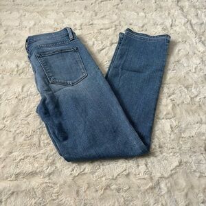 FRAME Women's Size 25 Blue Le High Straight Leg Jeans